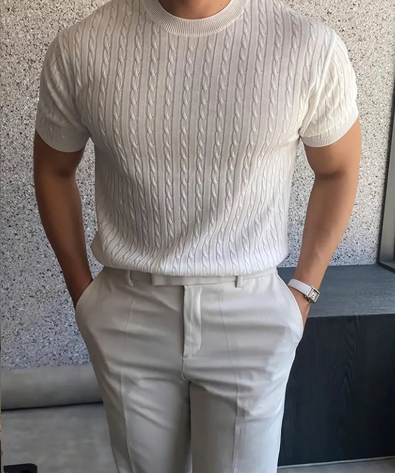 Борели - Пуловер с къс ръкав