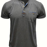 Бортар - Тениска с копчета и джоб