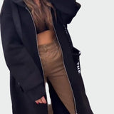 Реялиа - Дълго палто с качулка