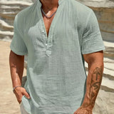 Богпре -Лятна риза с V-образно деколте