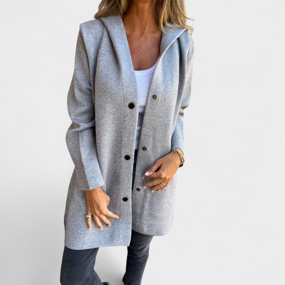 Евгения - Урбанско палто с качулка