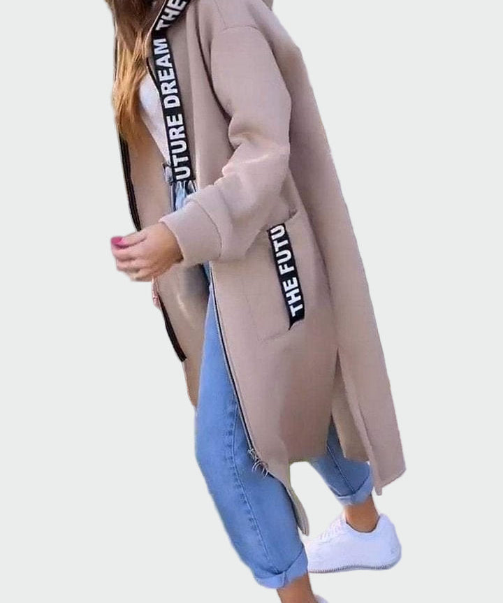 Реялиа - Дълго палто с качулка