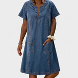 Калинка - Мека дънкова рокля