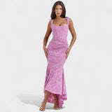 Недка - Романтична силуетна рокля