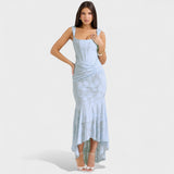 Недка - Романтична силуетна рокля