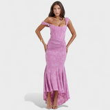 Недка - Романтична силуетна рокля