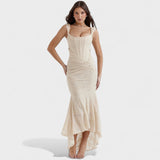 Недка - Романтична силуетна рокля