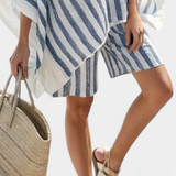 Родина - Комплект на райета, състоящ се от тениска с овърсайзър и стилни шорти