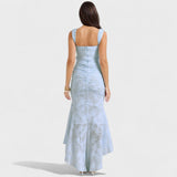 Недка - Романтична силуетна рокля