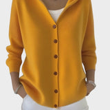 Юрия - Елегантно плетено яке с дълъг ръкав