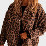 Силвия – Елегантно яке с леопардов принт