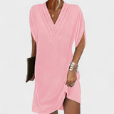 Диана - Елегантна рокля с отворени ръкави