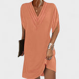 Диана - Елегантна рокля с отворени ръкави