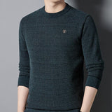 Зарор - Мъжки топ с кръгло деколте, топъл, уютен, с подплата