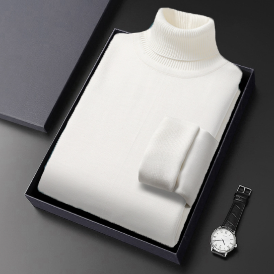 Иваар - Зимен мъжки пуловер с тюрлюгювеч