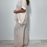 Зарсар - Ежедневен комплект от две части с V-образно деколте