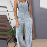 Ивавис - Дамски модни широки товарни панталони с джобове