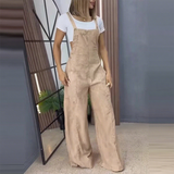 Ивавис - Дамски модни широки товарни панталони с джобове