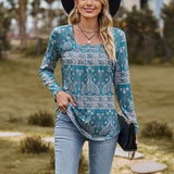 Златлев - Дамска туника с флорален принт и плисета