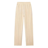 Зартор - Мъжки комплект от суитшърт с вафелна плетка и панталони с прав крак