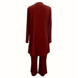 Злател - Елегантен дамски комплект от 3 части с свободна кройка